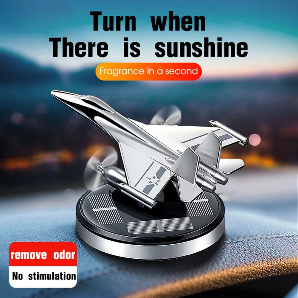Car Deodorant Solar Elica Caccia Aromaterapia Accessories for car interior decoration Perfume for rotary aromatherapy for car