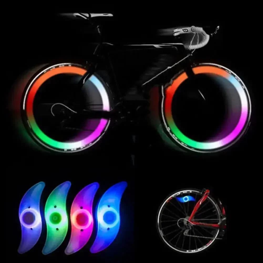 Waterproof LED Bicycle Wheel Light for Bike Night Safety Bike Ray Ray Light Bike 3 Modes Decorative Bike Equipment