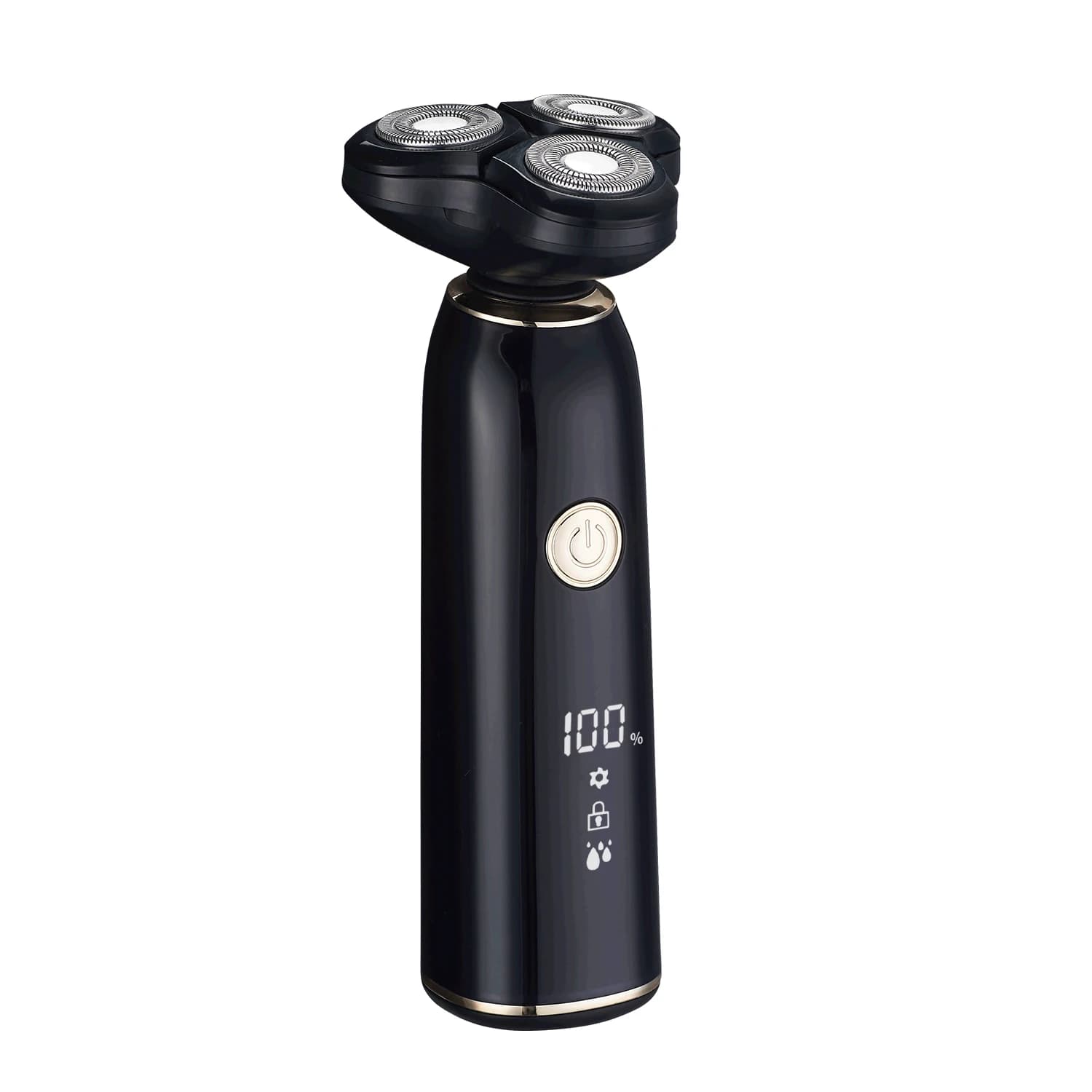 Waterproof 3-in-1 Men's Mini Rotary Electric Shaver USB Rechargeable Beard Trimmer Foil Razor for Body Face Use Replacement Type