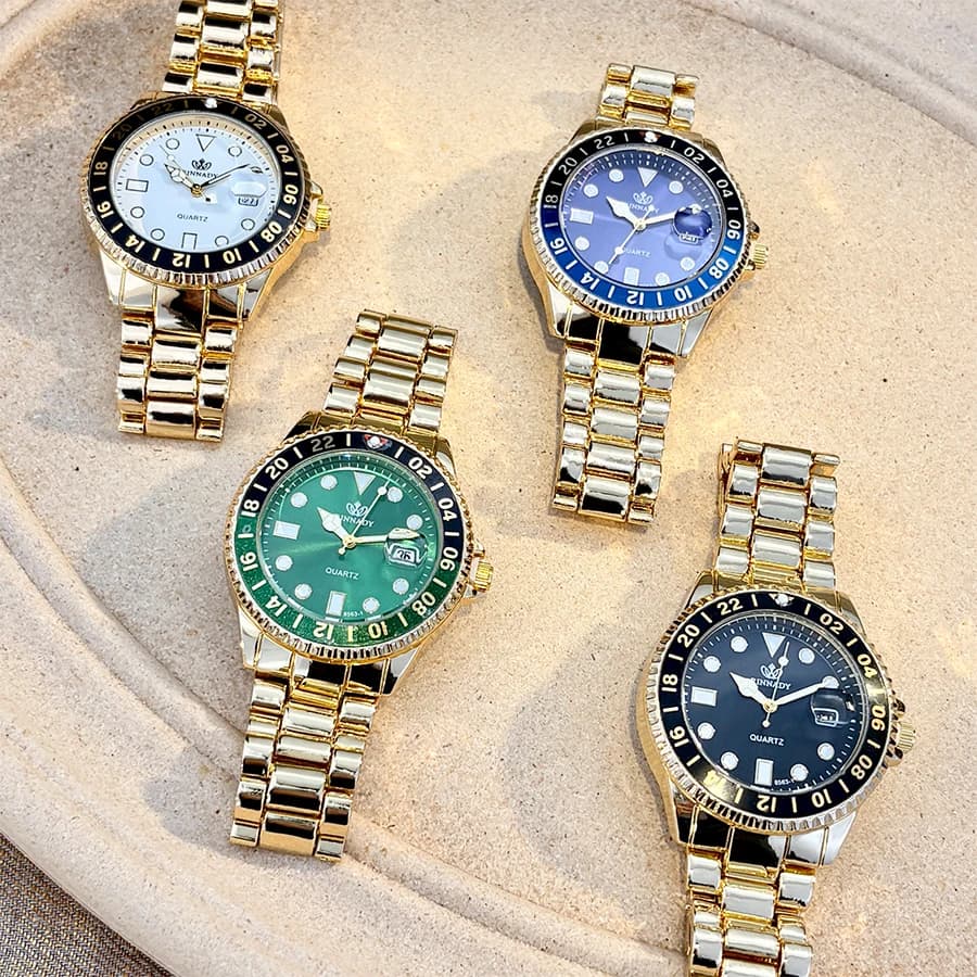 Elegant and Luxury Men's Watch with Calendar Display and Advanced Features