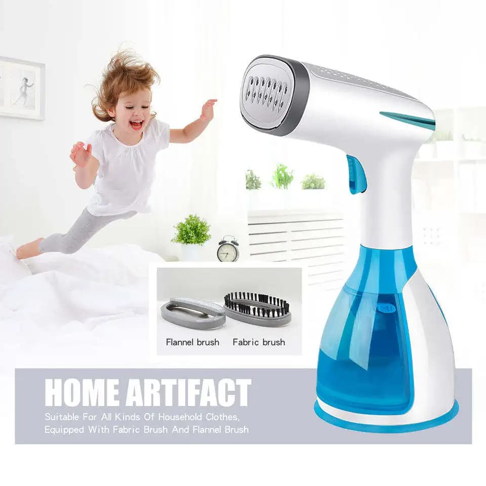 Vaporizzatore staccabile con serbatoio dell'acqua portatile per vestiti Vaporizzatore per indumenti portatile per rimozione rughe in tessuto