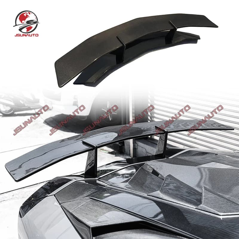 Size for Avetador S LP740 Carbon fiber rear spoiler facelift LP750 style for rear wing diffuser LP700 SV
