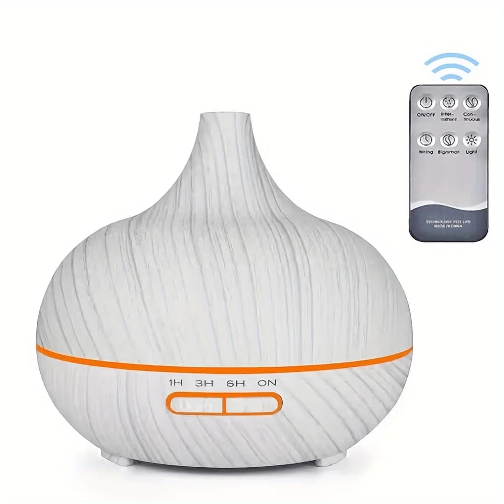 Diffusore di olio essenziale da 550ml, telecomando tecnologia Soundwave diffusori di oli per aromaterapia umidificatore a nebbia fredda, Aut senza acqua