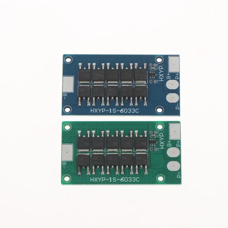 1/5Pcs 1S BMS 30A 3.2V LiFePO4 / 3.7V Lithium Battery Protection Board With 18650 Cell Short-Circuit Overcharge/Over-Discharge