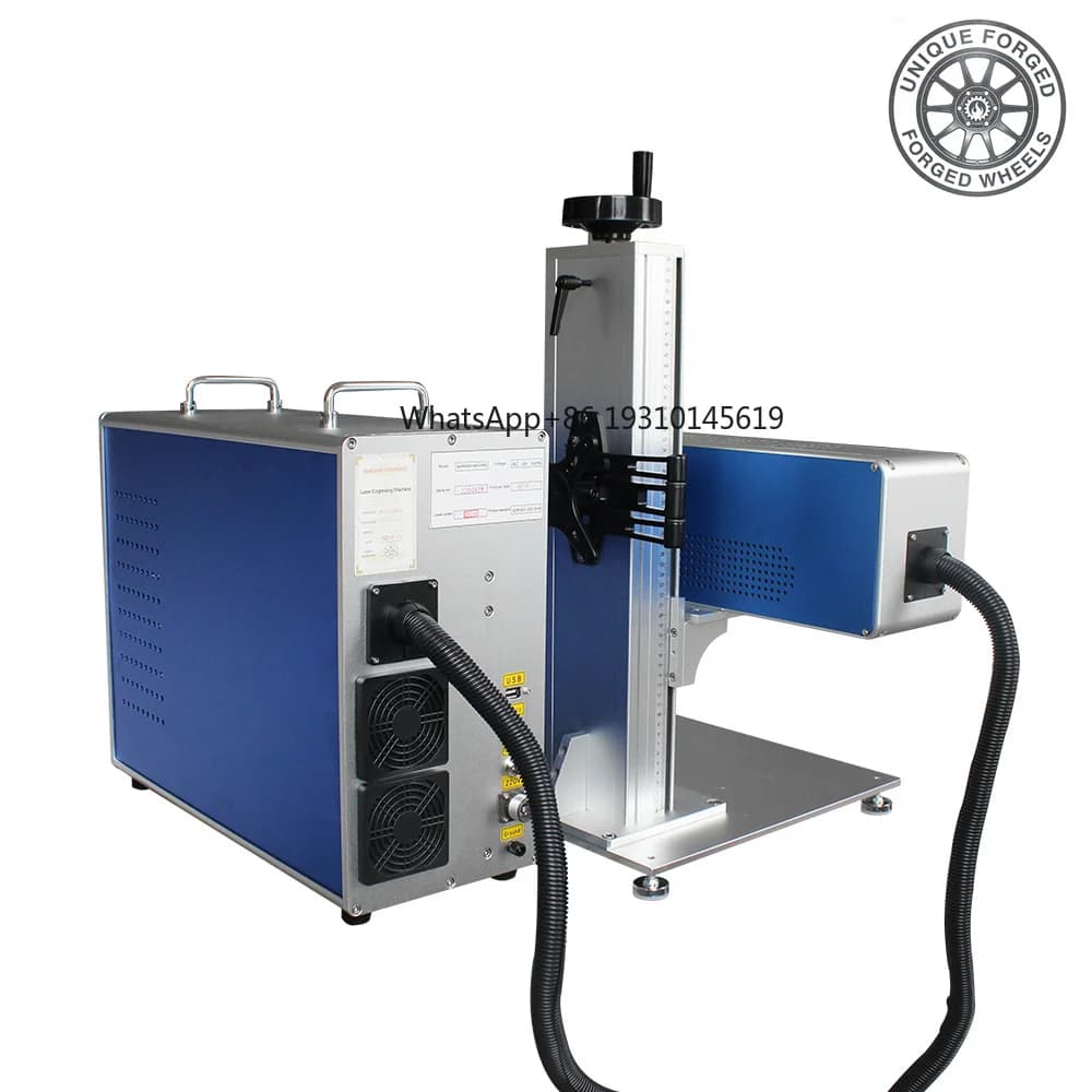 Macchina per Marcatura Laser CO2 DAVI 60W 40W, Incisione a Radiofrequenza RF CO2 su Metallo, Legno, Acrilico, Pelle, Carta