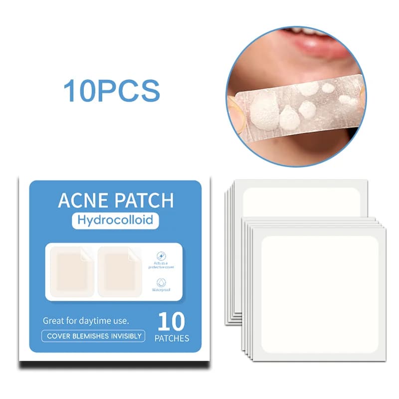 Patch per brufoli per l'acne Rimozione invisibile dei brufoli Patch idrocolloidali anti-acne Macchie Mark Correttore Adesivo di riparazione impermeabile