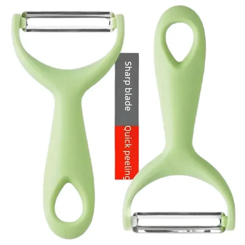 Pelapatate in acciaio inossidabile con manico in PP, pelapatate per patate e verdure e frutta, coltello per frutta, utensili da cucina 15