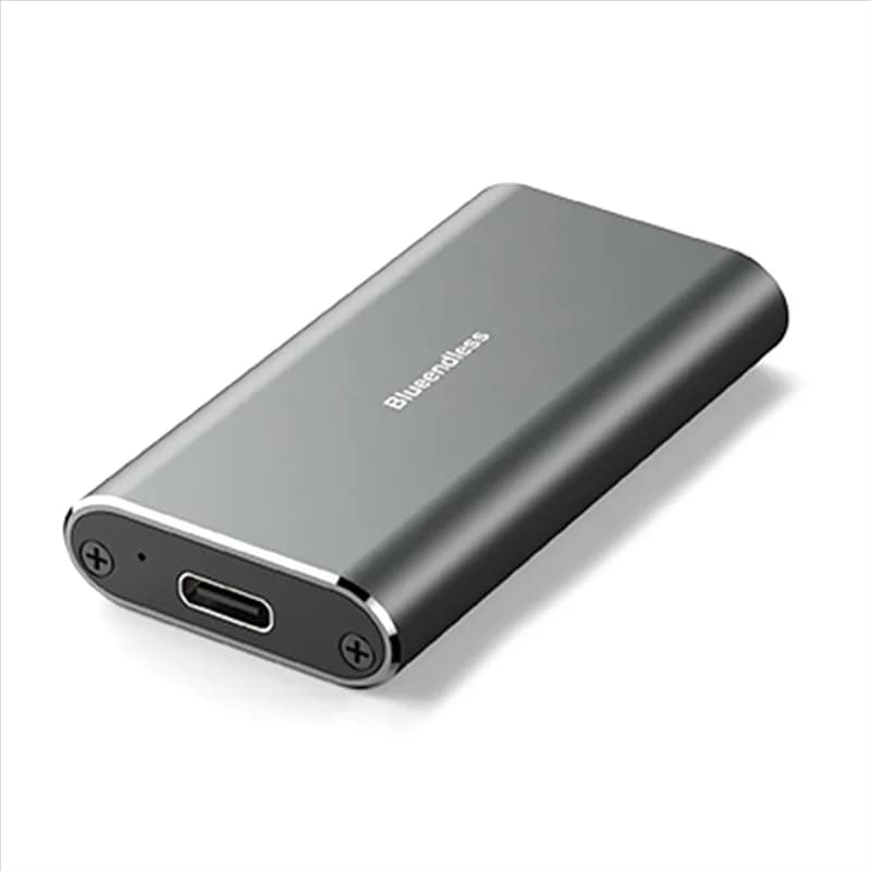 Nuovo-BLUEENDLESS M. 2 NVME SSD Custodia per disco rigido esterno portatile da 2242 mm Interfaccia di tipo C per PC B