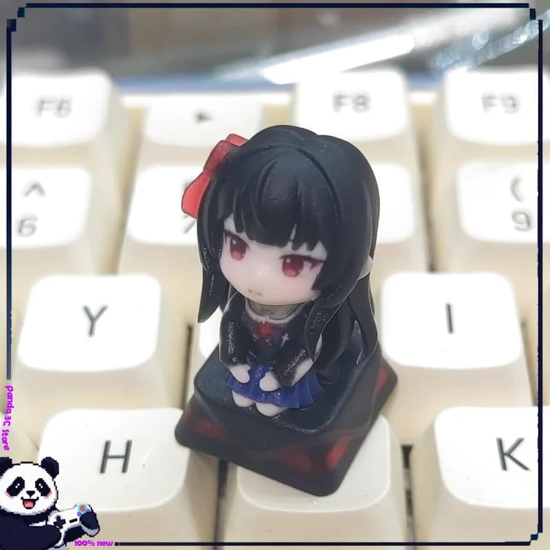 Keycaps da Gaming Wuthering Waves per Tastiere Meccaniche, Keycap Personalizzati Anime Creativi per Wooting Rog Rakka Iqunix Cherry Atk