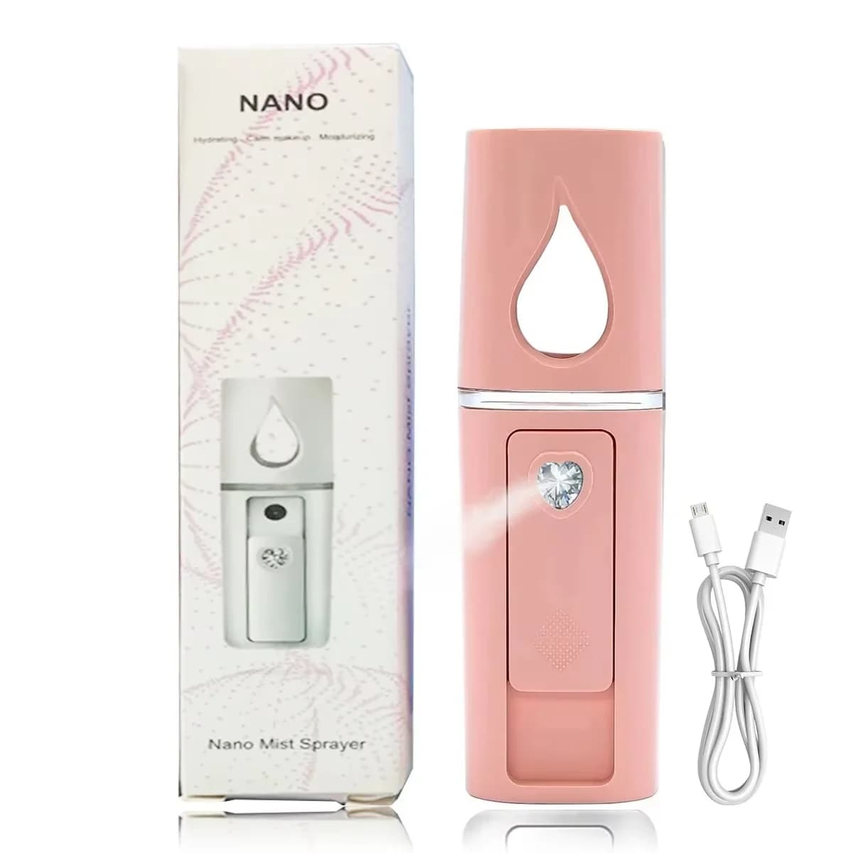 1PCS/3PCS 20ml Faced Humidifier Sprayer Face Sprayer Hydrating Anti-aging Nano Rugs Women Beauty Skin Care