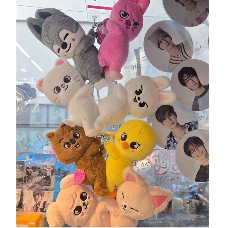 Zaino in Peluche SKZOO, Bambola in Peluche Stray Kids Felix Bangchan Leeknow HAN, Giocattolo in Peluche SKZ, Borsa a Tracolla, Regalo di Compleanno per Bambini