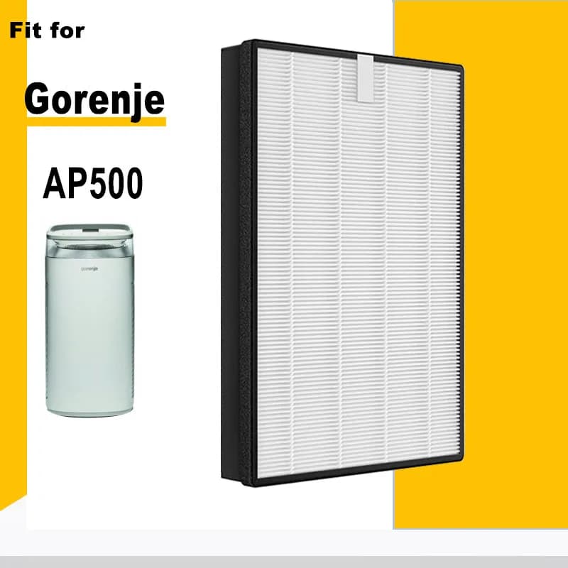 Sostituzione 2 IN 1 filtro a carbone attivo HEPA per purificatore d'aria Gorenje AP500