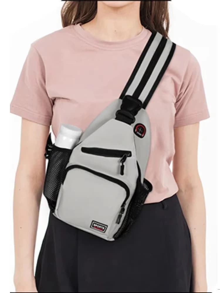 Borsa a Tracolla Multitasca Casual, Zaino Impermeabile alla Moda per Uomo e Donna, Ideale per Pendolarismo Quotidiano e Viaggi