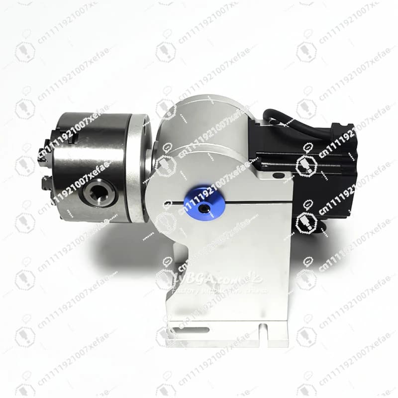 Mandrino rotante da 80 mm con altezza albero di 170 mm per macchina incisore laser a fibra CO2 UV, ricambi per macchine per la lavorazione del legno, cilindro