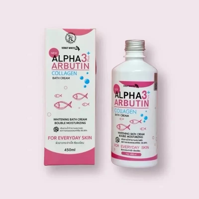 Alpha Arbutin 3 Plus Collagen 350 ml/bottle, Hydrate Scratch Dark Skin Dissolvency Bright Skin Shades