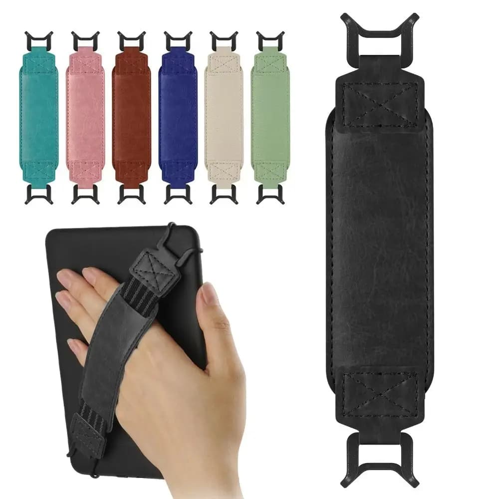 Leather Tablet Hand Strap Elastic Anti Drop Finger Grip Holder Universal Anti-Slip for Kindle/iPad/Kobo/Sony/Pocketbook/Lenovo