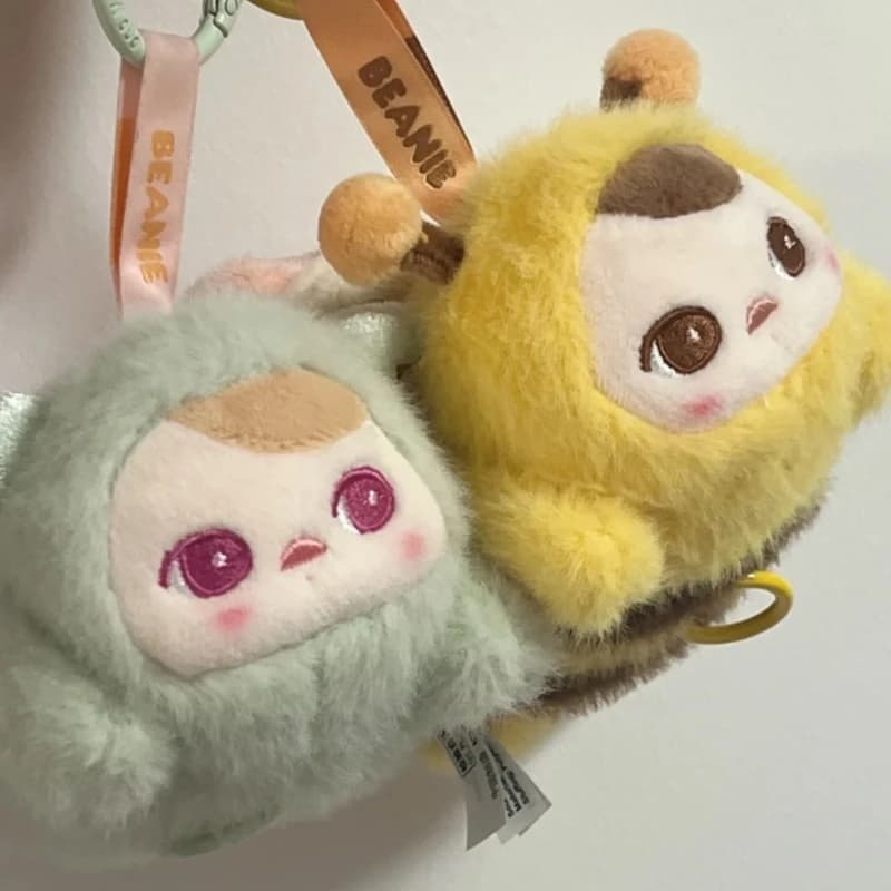 Pop Mart Pucky Beanie Babies Flying Series Blind Box, Figurine Anime Kawaii, Scatola Misteriosa, Regalo di Compleanno Personalizzato per Ragazze
