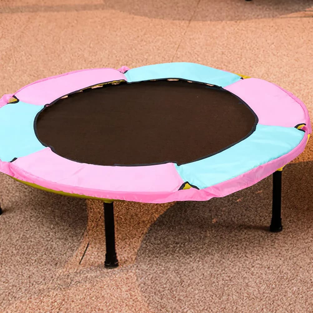 Copertura per Trampolino 1.4m in Tessuto Oxford, Protezione per Bordi, Corda Elastica, Cinghia di Fissaggio, Copertura per Molle, Accessori per Trampolino