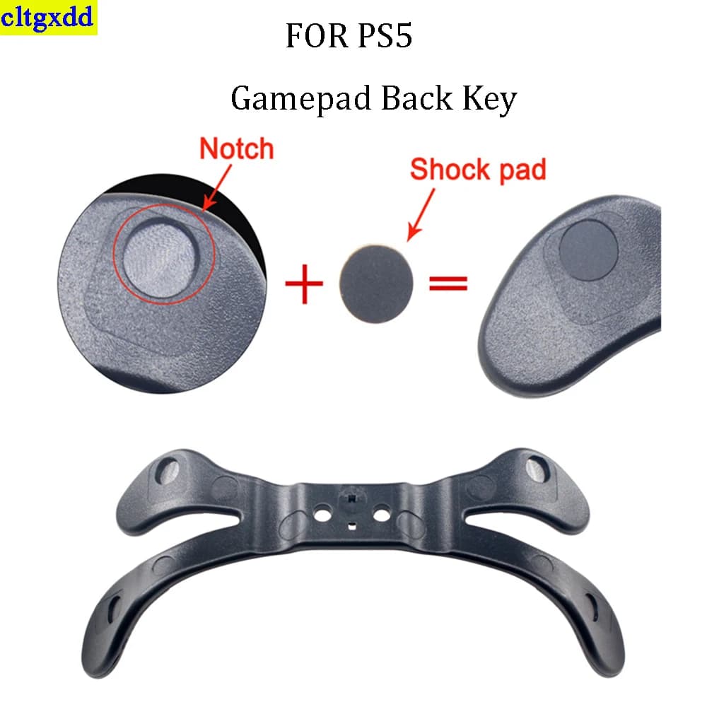 cltgxdd 1 pezzo PER controller PS5 gioco da tavolo pulsante posteriore BDM-010 BDM-020 BDM-030DIY modifica copertura posteriore paddle