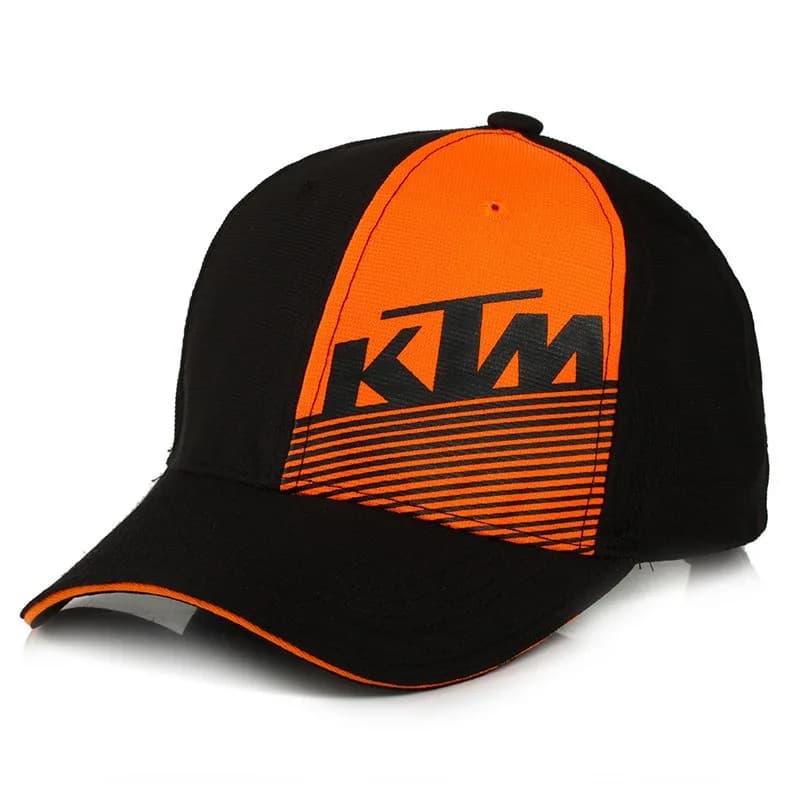 KTM Motorcycle Logo Adjustable Sport Casual Cap Baseball Cap Hip Hop Hat Outdoor Men Women Leisure Cap All Seasons Car Sticker