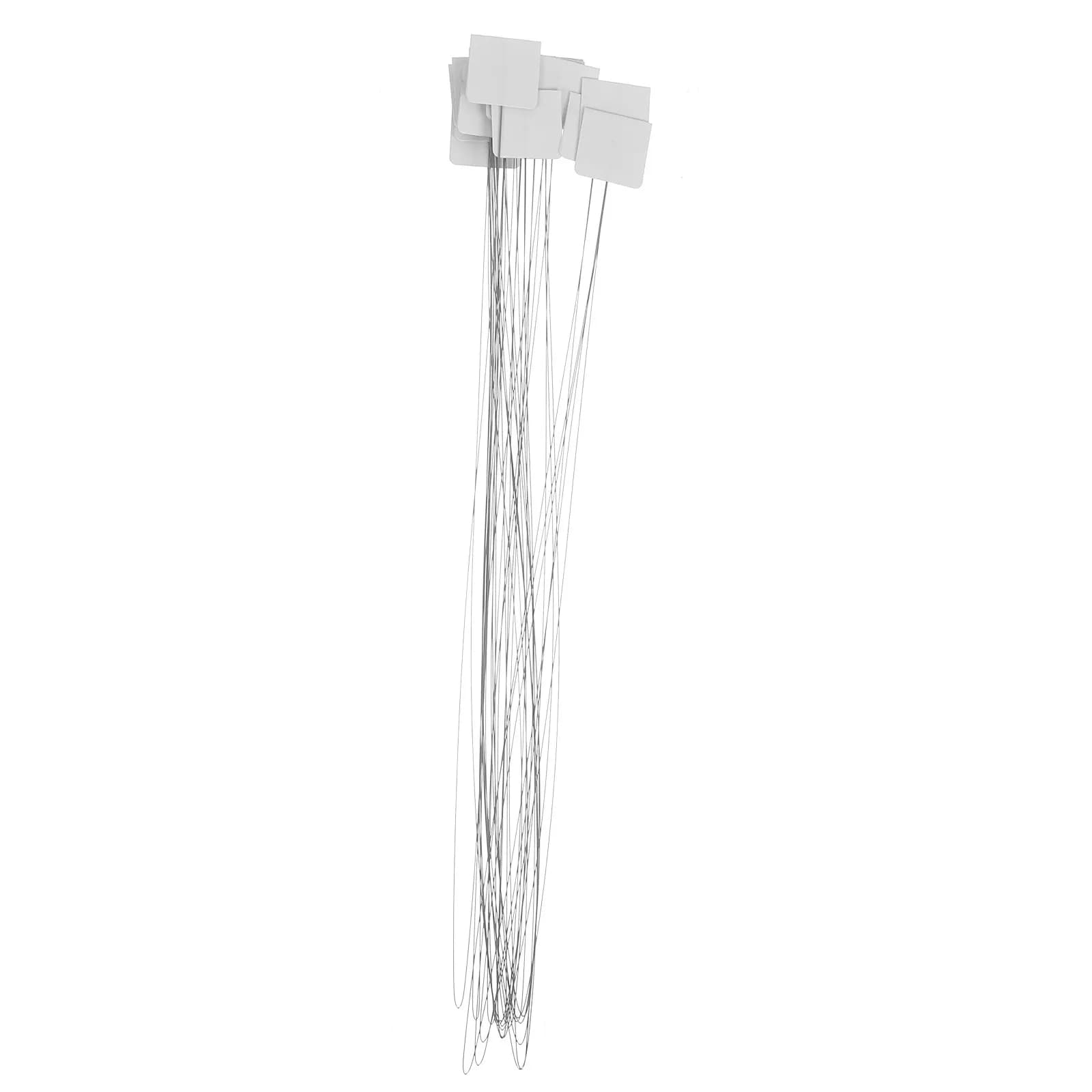 20 Pezzi Infilacuci Compatti con Filo Lungo in Acciaio, Ausilio per Infilare Aghi per Ricamo, Tessuti Spessi, Cucito, Lavoro a Maglia, Quilting