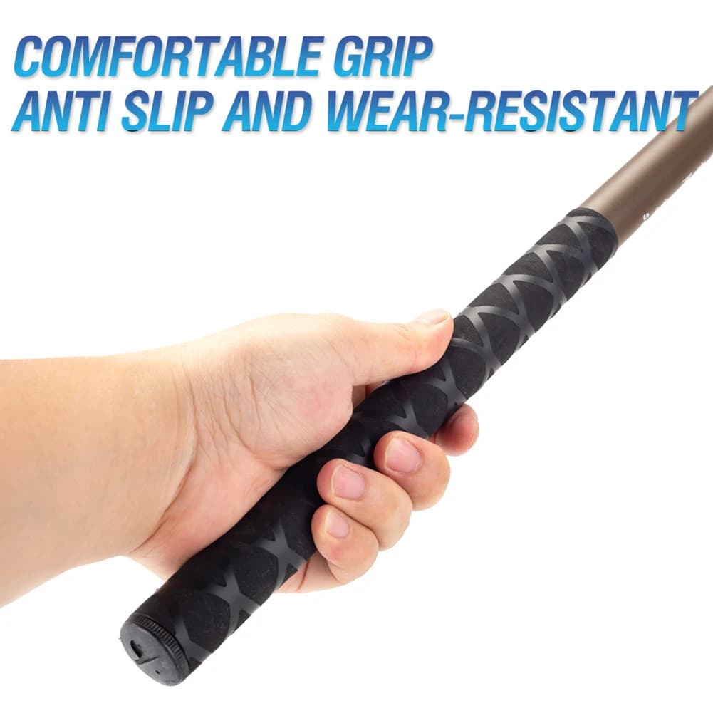 1 Pz Canna Da Pesce Anti-Slip Tubo Termoretraibile 1M 18/22/28/35mm Maniglia di Copertura Protettiva Per Canna Da Pesca Maniglia Tubo accessori
