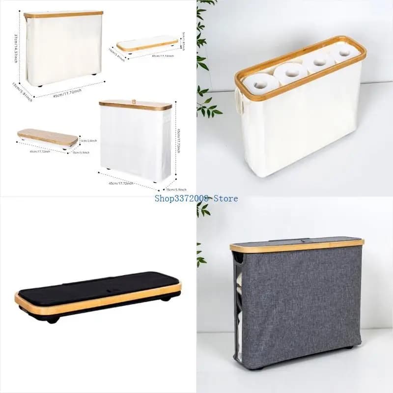 Organizzatori degli accessori per il bagno per conservare fino a 24 rotoli carta igienica