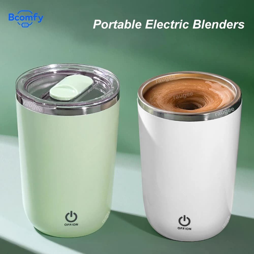 Electric Blenders 350 ml Portable Portable Mixer Rechargeable Magnetic Self-Staining Cup for Coffee Milk Powder Protein Powder