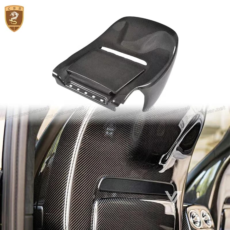 Car interior accessories Carbon fiber rear seat covers for Mercedes Benz Class G W463A W464 AMG G63 G550