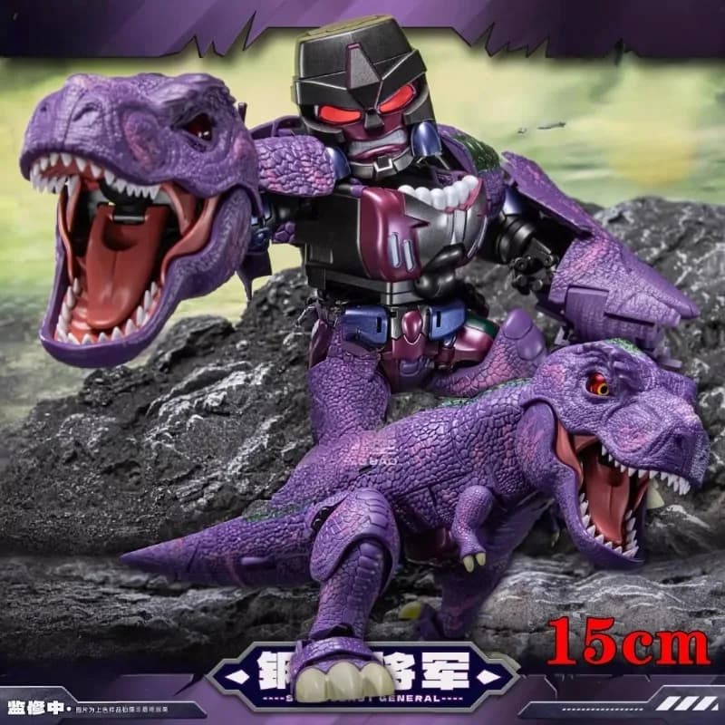 Giocattolo Trasformabile Laser Cat Steelbeast General JGM-SZ01 Tyrannosaurus Rex BW Super Warrior Versione Q Modello Giocattolo Trasfigurabile