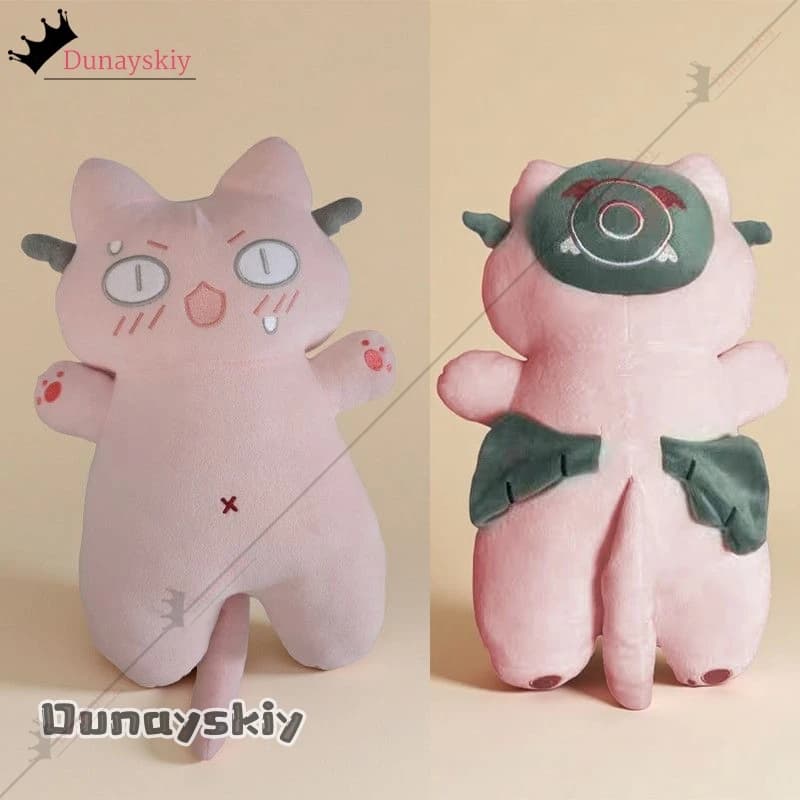 YiNuo*Game Blue Archive Shimoe Koharu Costume Cosplay Anime Accessori Decorazione in Peluche di Cotone da 30CM per Halloween