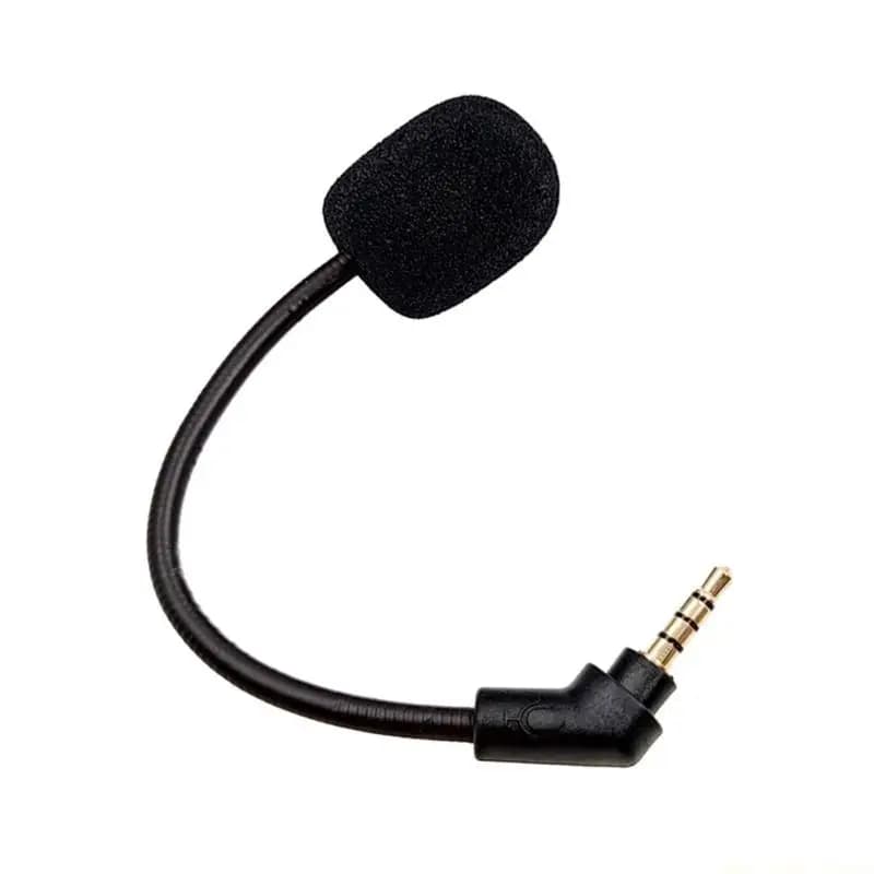 F62C Replacement Game Mic 3.5mm Microphone Boom only for HyperX Cloud Flight / Cloud Flight S Wireless Gaming Headset