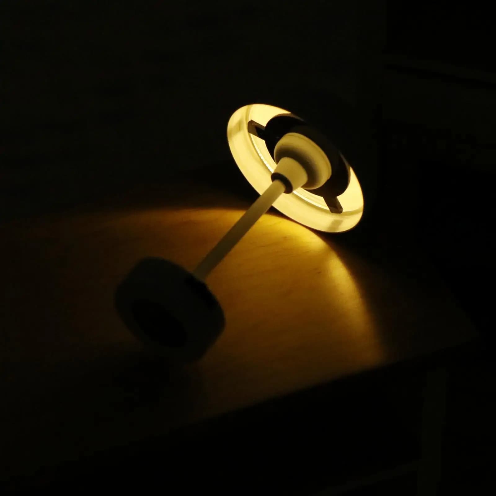 Lampada da tavolo per casa delle bambole in scala 1:12 Lampada da scrivania per casa delle bambole Micro paesaggio Modello Vita