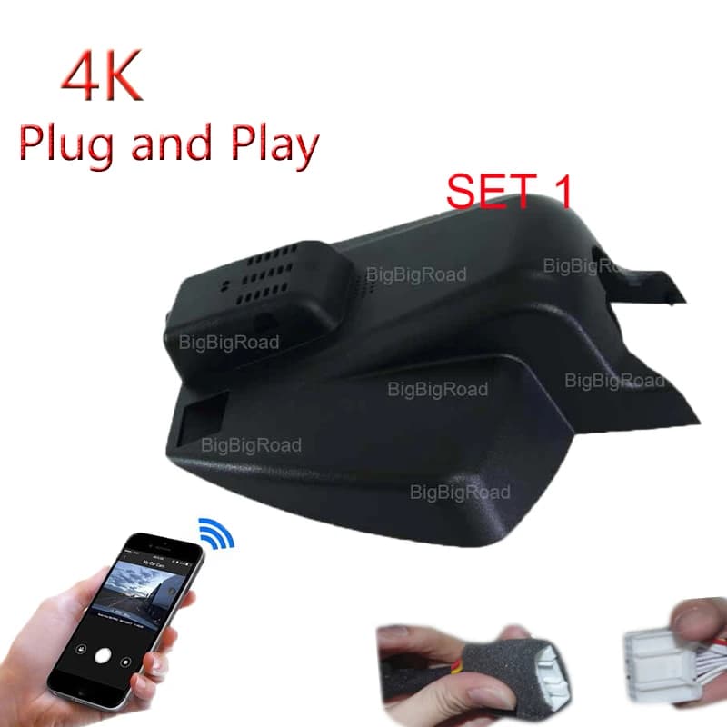 4K Plug And Play For Ford Mondeo MK5 2013 2014 2015 2017 2018 2019 2020 Auto Wifi DVR Video Recorder Dash Cam Camera FHD 2160P