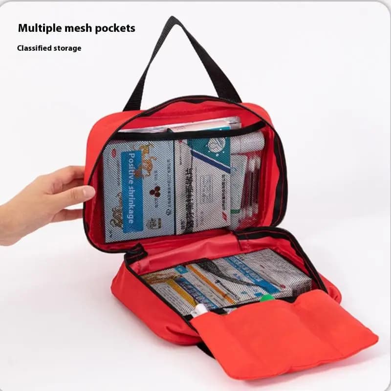 1pc campeggio emergenza casa viaggio all'aperto maniglia borsa organizzatore medicina custodia medica borse kit di pronto soccorso portatili