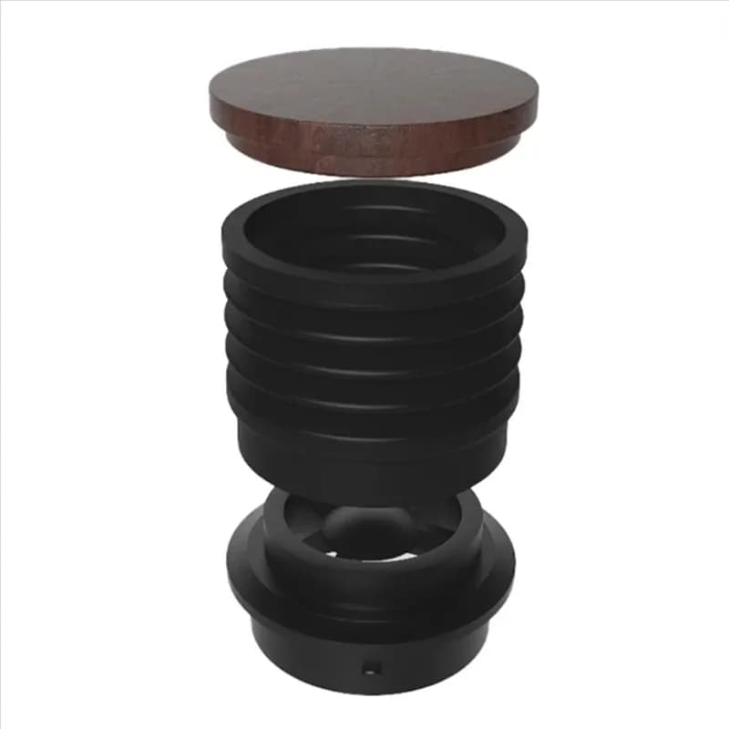 Single Dose Hopper Silicone Coffee Grinder for Baratza Encore Blowing Bean Bin for Cleaning&Collecting Coffee Powder