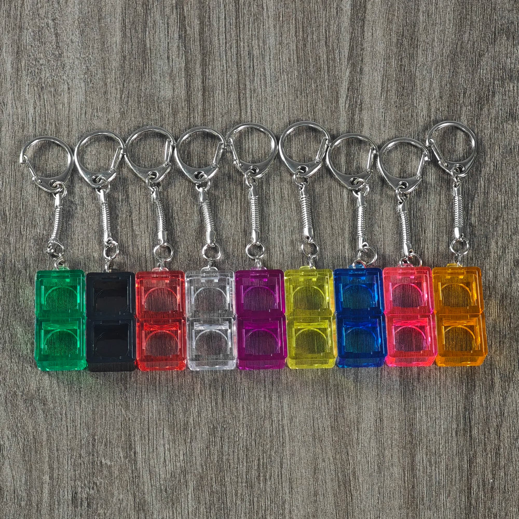 YMDK 2U Switch Keychain toy mechanical custom antistress gift for Kit Tester keyboard switch