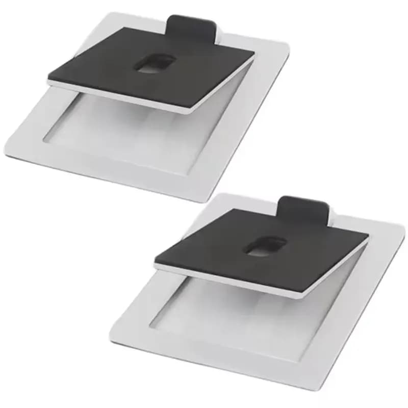 A29F-2Pack Tilted Computer Bookshelf Speaker Holder For Edifier MR4 MR3 MR3BT Studio Monitors Risers Desk Stand For Eris E3.5
