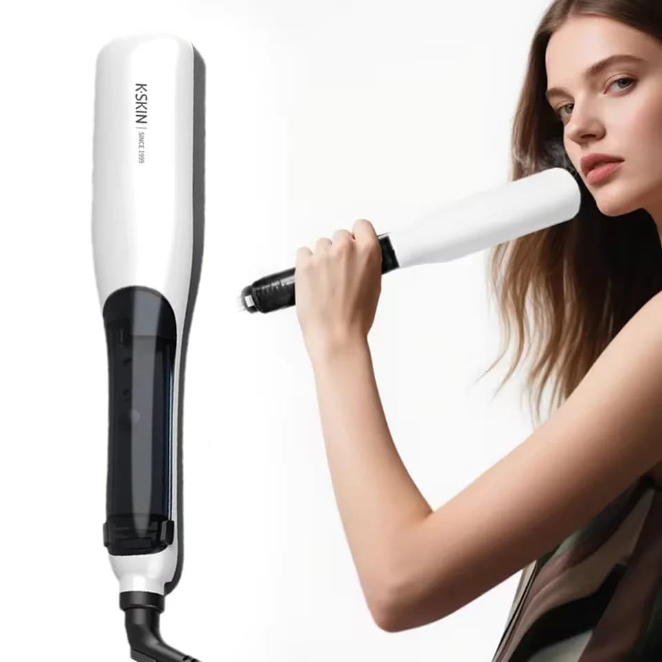 Salon professionale Home Steampods Nano Spray Piastra per capelli Vapore caldo Piastra per capelli Pettine per arricciare e styler per capelli lisci