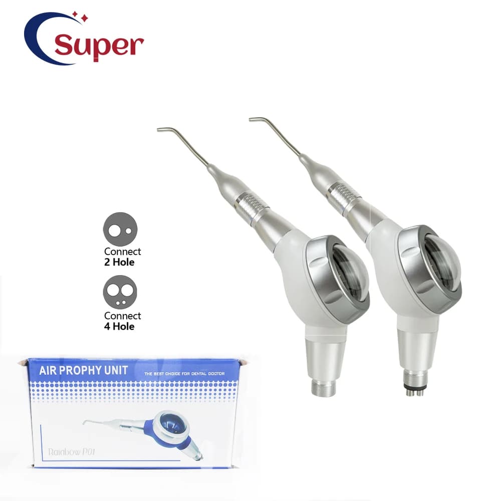 Dental Air Polisher Sanding Gun Teeth polishing Equipment Whitening Equipment Measure 2/4 holes connect Dentistry Tools