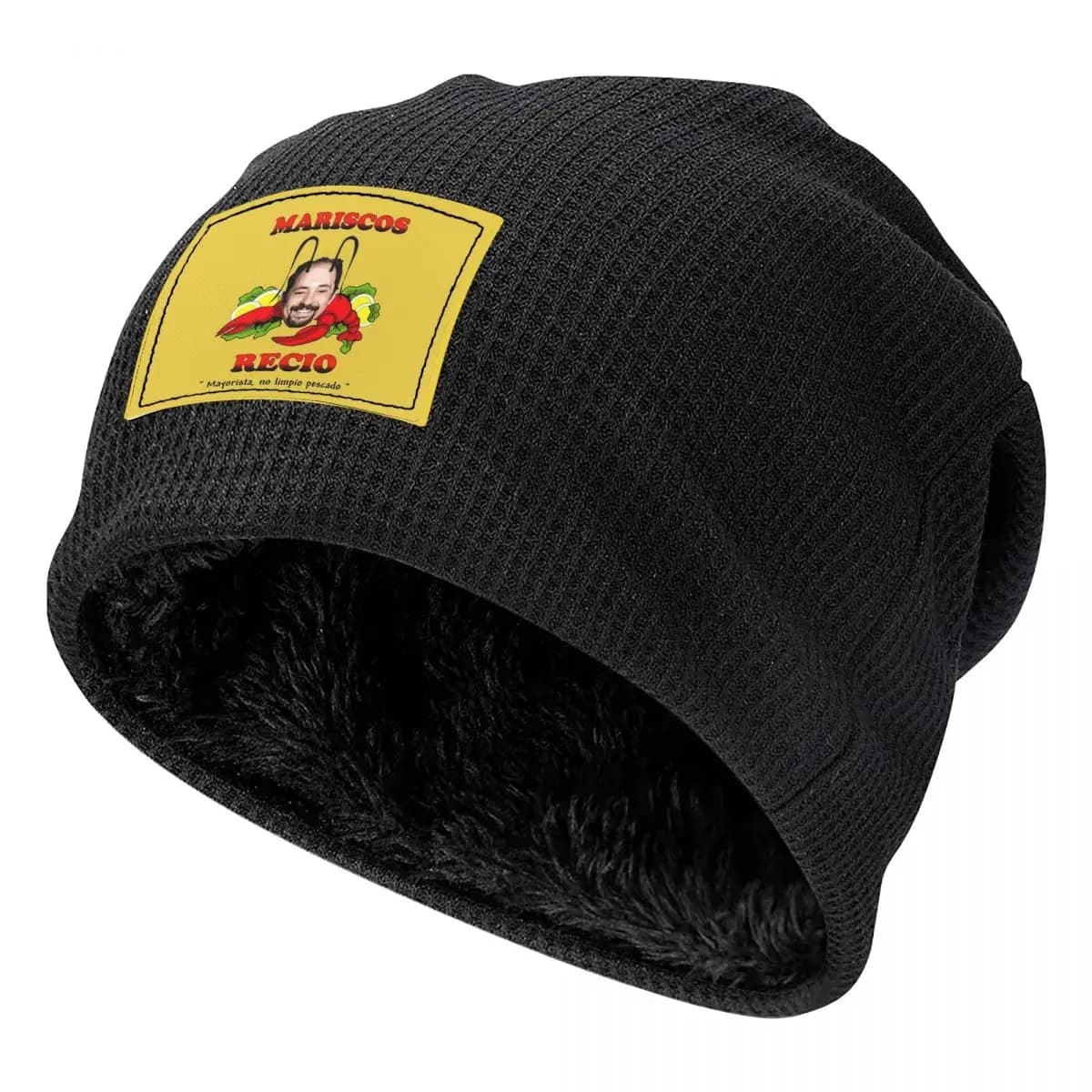 Antonio Recio Men Women Adult Beanies Caps Fleece-Lined Bonnet Hat Warm Hip Hop Autumn Winter Outdoor Skullies Hats
