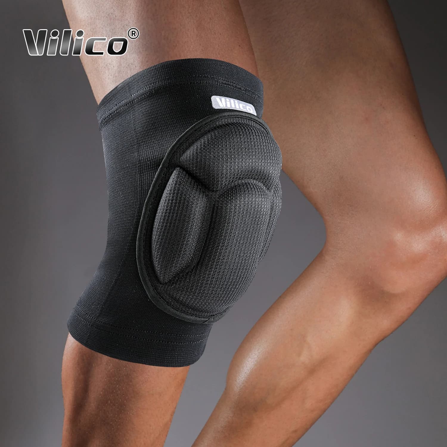 1 pz guscio di tartaruga ginocchiere in spugna SBR addensare antiscivolo collisione protezione del ginocchio danza sci equitazione abbigliamento protettivo sportivo