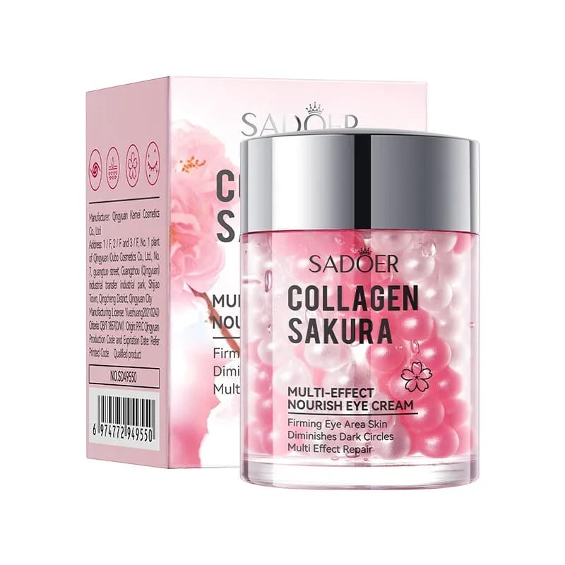 SADOER Sakura Collagen Eye Cream - Available Treatment of multi-effect nourishing eyes Care of cross-border skin wholesale