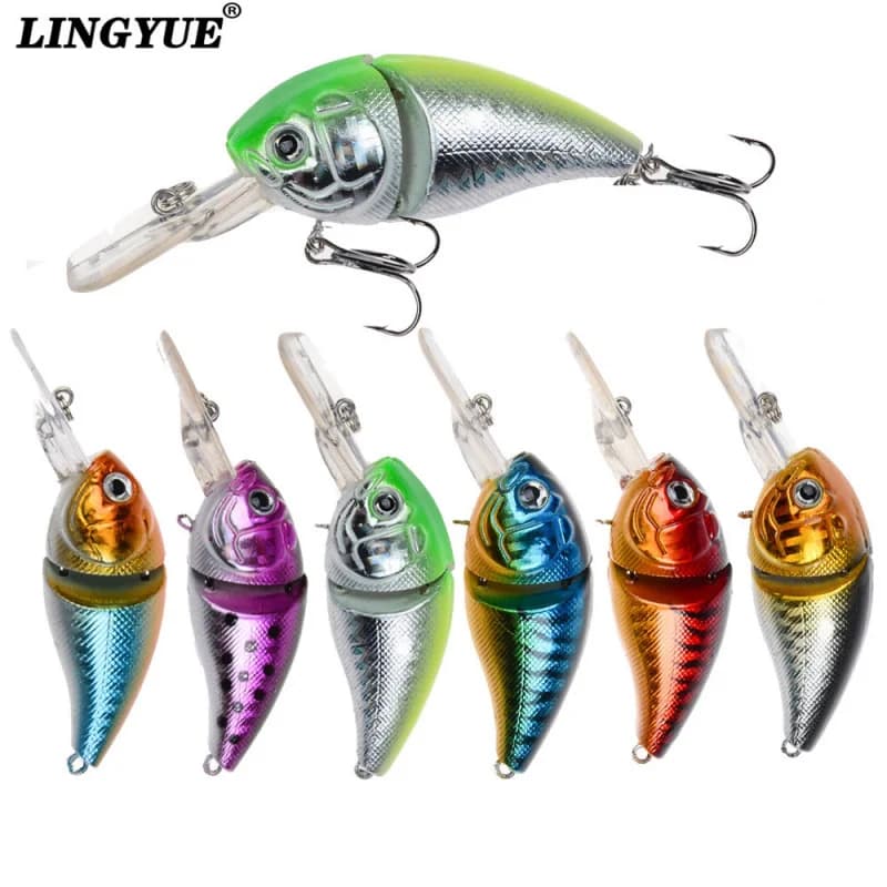 Esca Artificiale Bionica Oscillante 6PSSwinging, Minnow 8.5cm 14.8g, Attrezzatura da Pesca per Pescatori