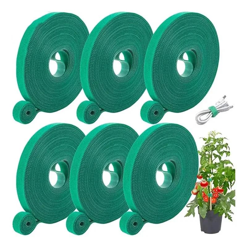 1/2/3 pz Nastro in Velcro per legare piante, viti, rami, in PVC, per giardino, serra, frutta, verdura, fiori