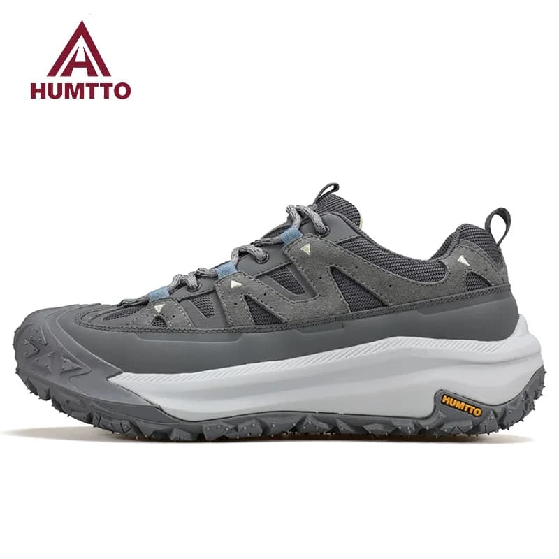 HUMTTO pelle bovina Outdoor Uomo Scarponi da trekking Stivali da caccia impermeabili Scarpe da trekking da donna Scarpe da trekking alla caviglia Scarpe da ginnastica da passeggio