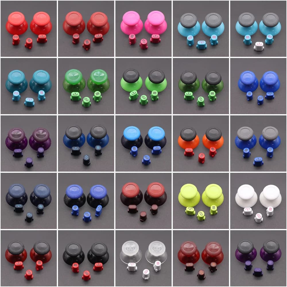 Per XBox Serie XS Controller Levette originali Caps Visualizza menu Condividi pulsanti Mod Kit Parti di riparazione gamepad di ricambio