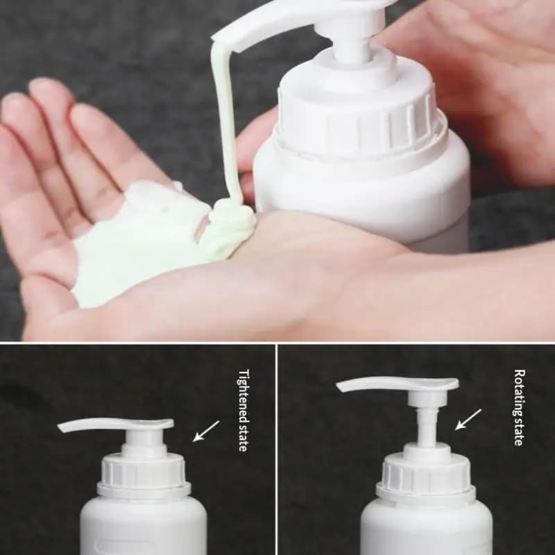 New Laundry Detergent Bottle 250mL-2L Water Hand Washing Hydraulic Pump Dispenser Empty Plastic HDPE Lotion Container