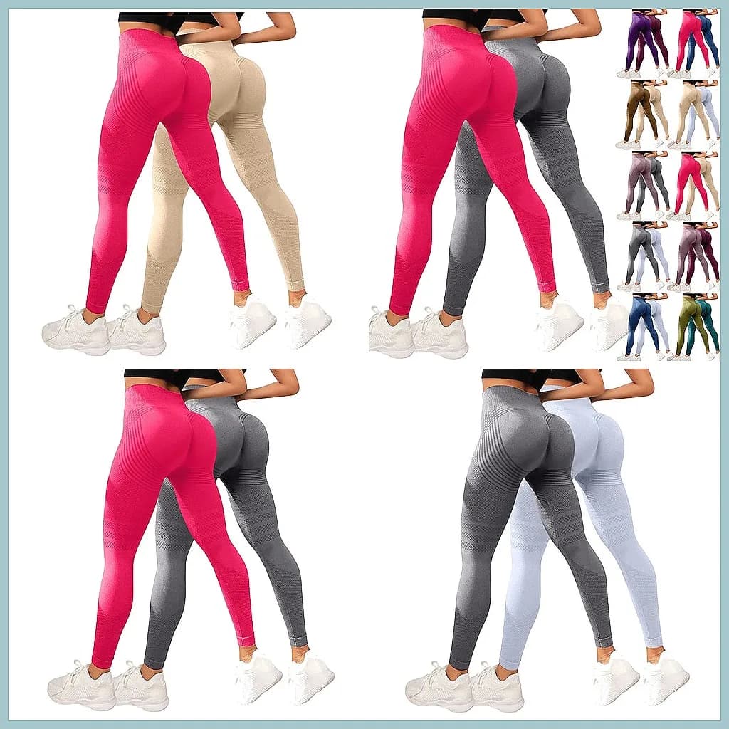 Pantaloni Yoga 3D a Compressione per Donne - Leggings Modellanti Senza Cuciture a Vita Alta per Controllo Pancia e Riduzione Cellulite (Numero di Caratteri: 78)