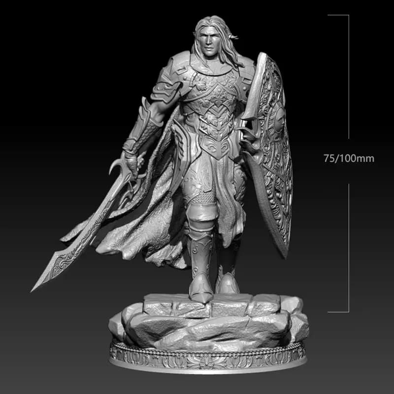 1/24 75mm 1/18 100mm Kit modello in resina Soldato romano Figurina Scultura non verniciata Nessun colore RW-786
